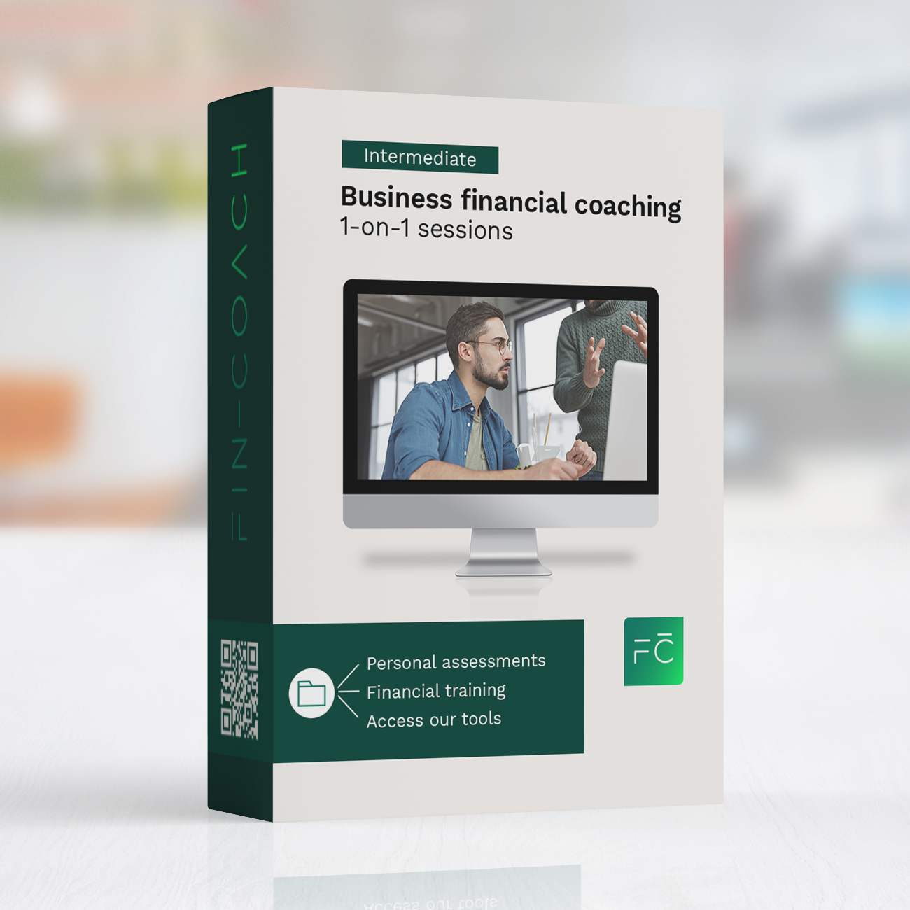Business financial coaching cover art